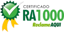Selo RA1000 Reclame Aqui